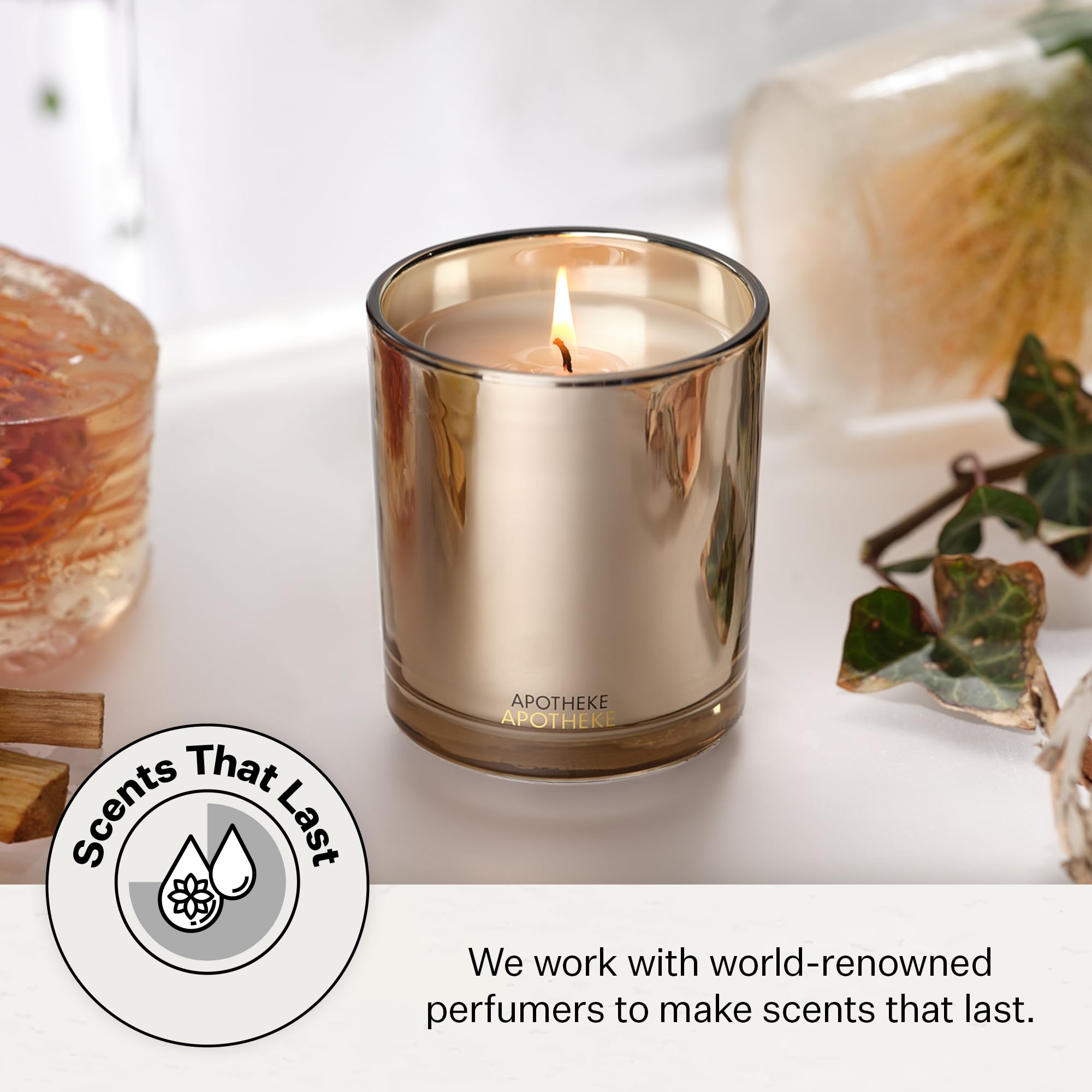 APOTHEKE Firewood notes of cardamom and nutmeg.