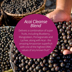 Applied Nutrition Acai Cleanse tablets for morning dose.