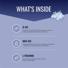 Approved Science Restlex bottle back view shows ingredients and details.