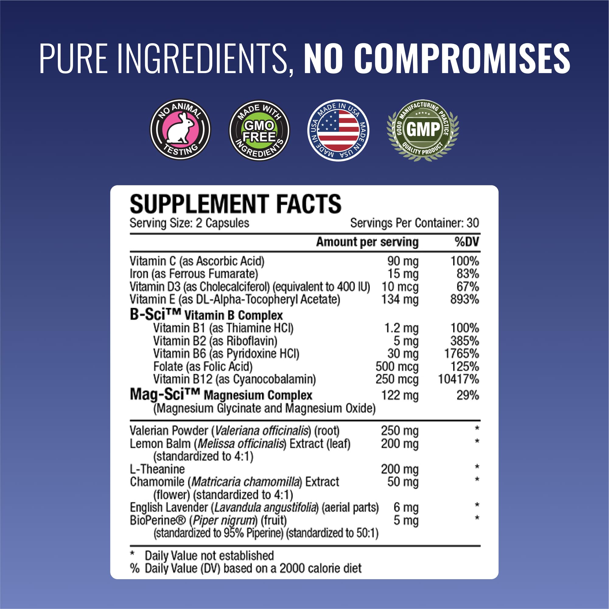 Approved Science Restlex capsules being poured for daily dosing.