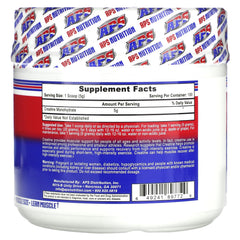 APS Nutrition Creatine Monohydrate powder scoop illustrates easy mixing for rapid ATP-ready energy.