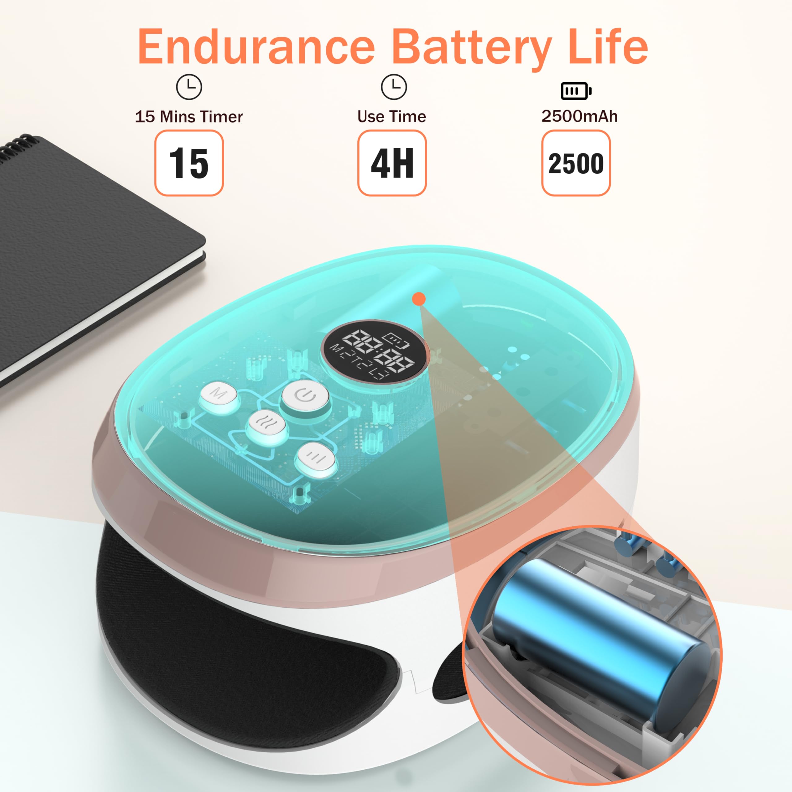 Aptoyu massager with portable carry bag ready for travel