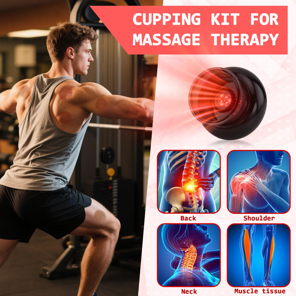 APXPF cupping kit with heat therapy for deep relaxation sessions.