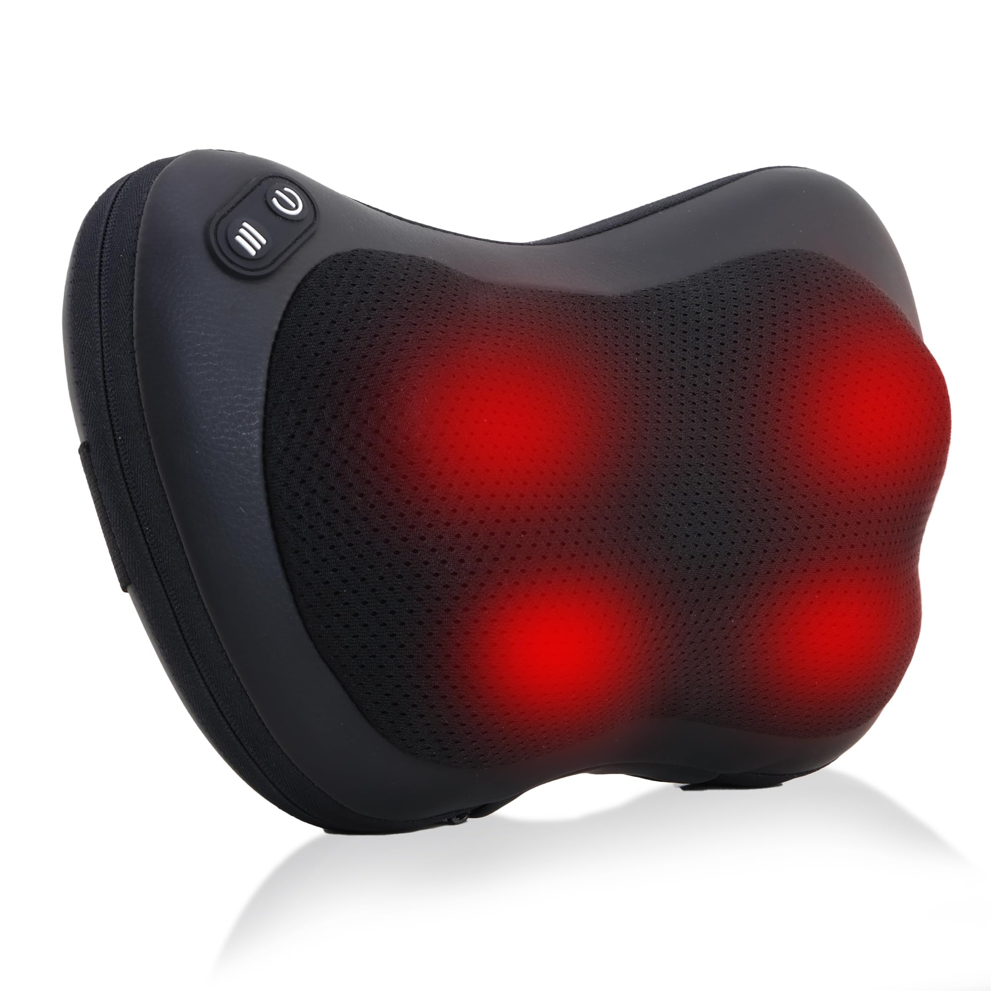 APXPF Shiatsu massager compact design for portable neck and back relief on the go.