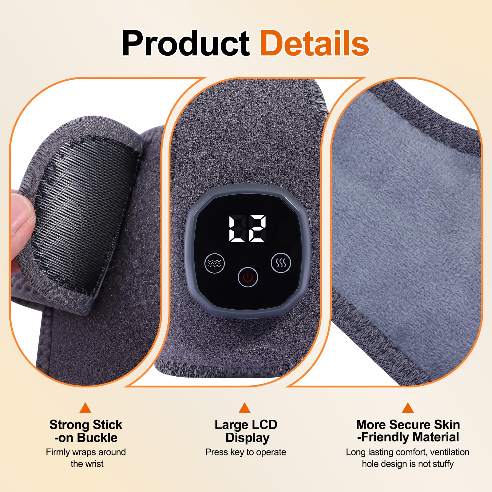 APZYI Foot Renew wrap with adjustable straps for secure fit during use.