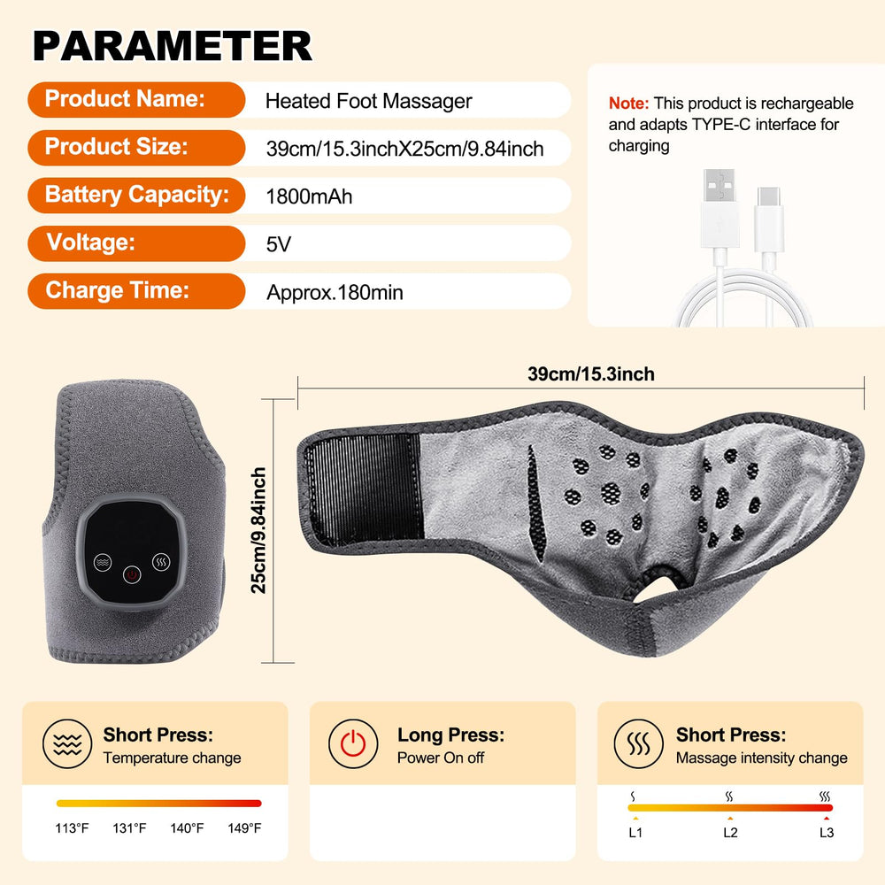 APZYI Foot Renew in-use with adjustable wrap for steady comfort.