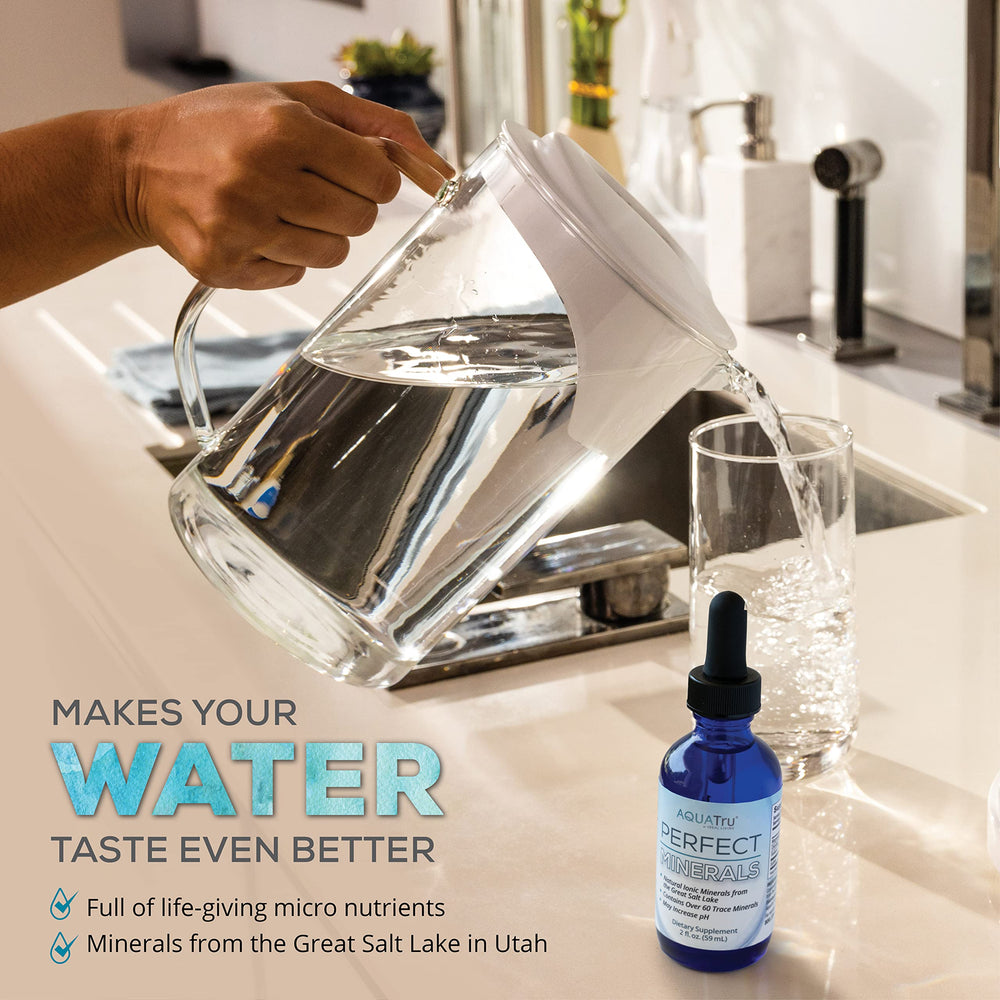 AquaTru Perfect Minerals lab-tested status supports safety, potency, and purity.