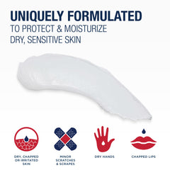 Aquaphor alivia piel seca y agrietada en manos infantiles