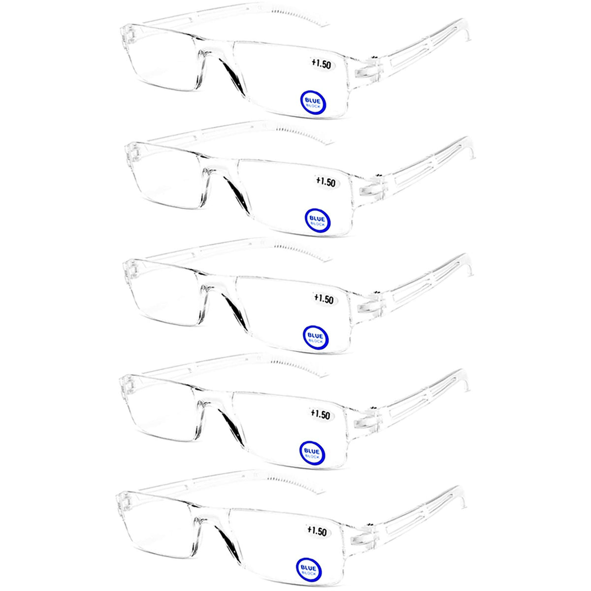 AQWANO rimless blue light glasses for comfortable screen time and clear vision.