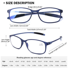 AQWANO blue-light blocking glasses reduce screen glare during computer use.