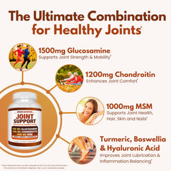 Arazo Nutrition label close-up highlights high-strength ingredients for joints.