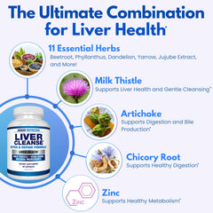Arazo Nutrition Liver Cleanse artichoke leaf shows botanical support for digestion.