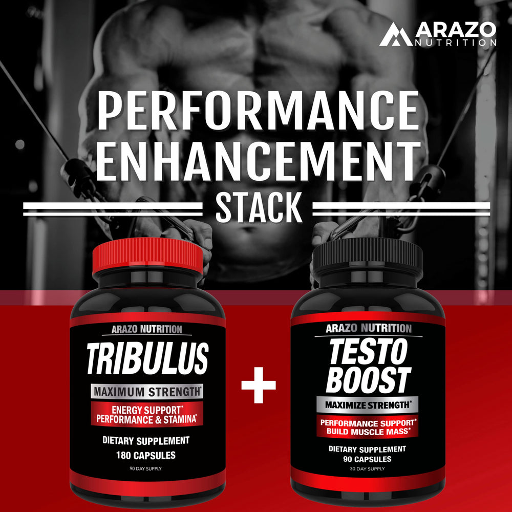 Athlete in gym with TestoBoost bottle illustrating post-workout support possibilities.