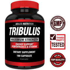 Arazo Nutrition Tribulus terrestris capsules set for lean muscle and endurance