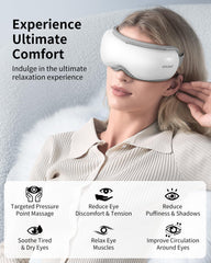 Arboleaf eye massager displaying multiple massage modes
