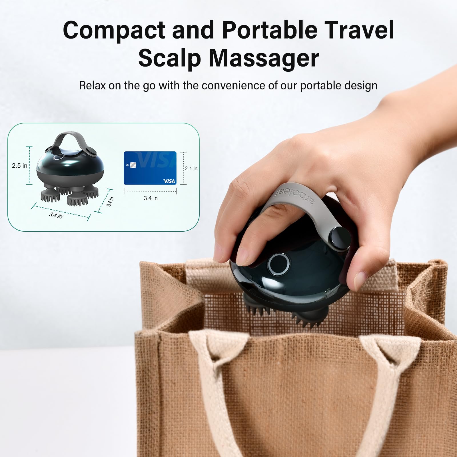 arboleaf gifts-ready design doubles as a pet massager for you and pets