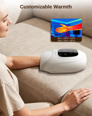 arboleaf hand massager LED touchscreen enables easy customization