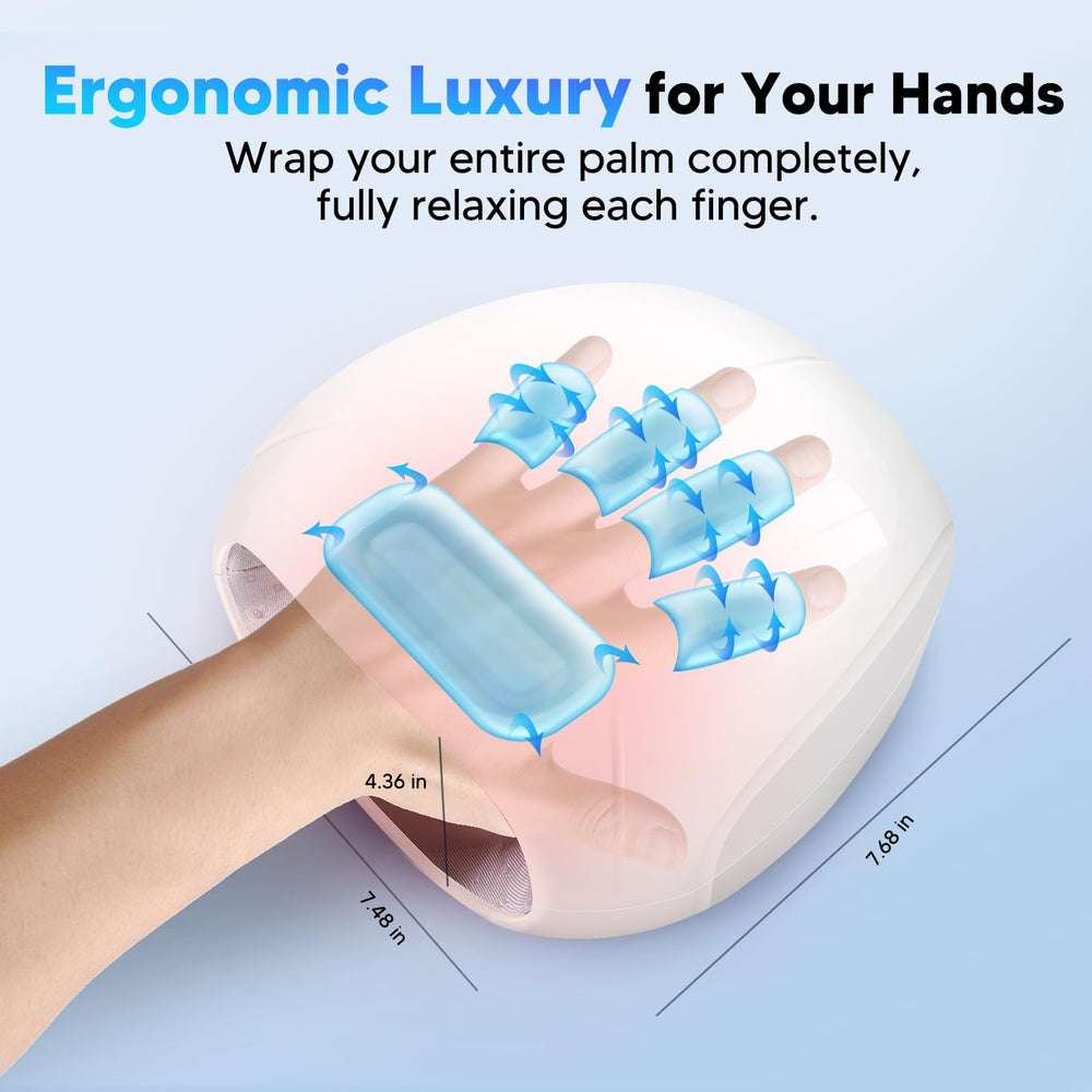 Beads and soft sponge provide gentle, relaxing kneading on Arboleaf massager.