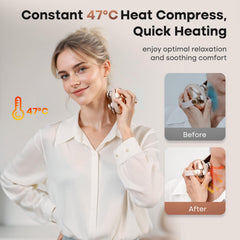 arboleaf massager with heating function delivers steady warmth for relaxation