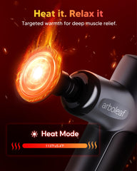 arboleaf percussion gun with 8mm amplitude supports deep tissue relief after workouts