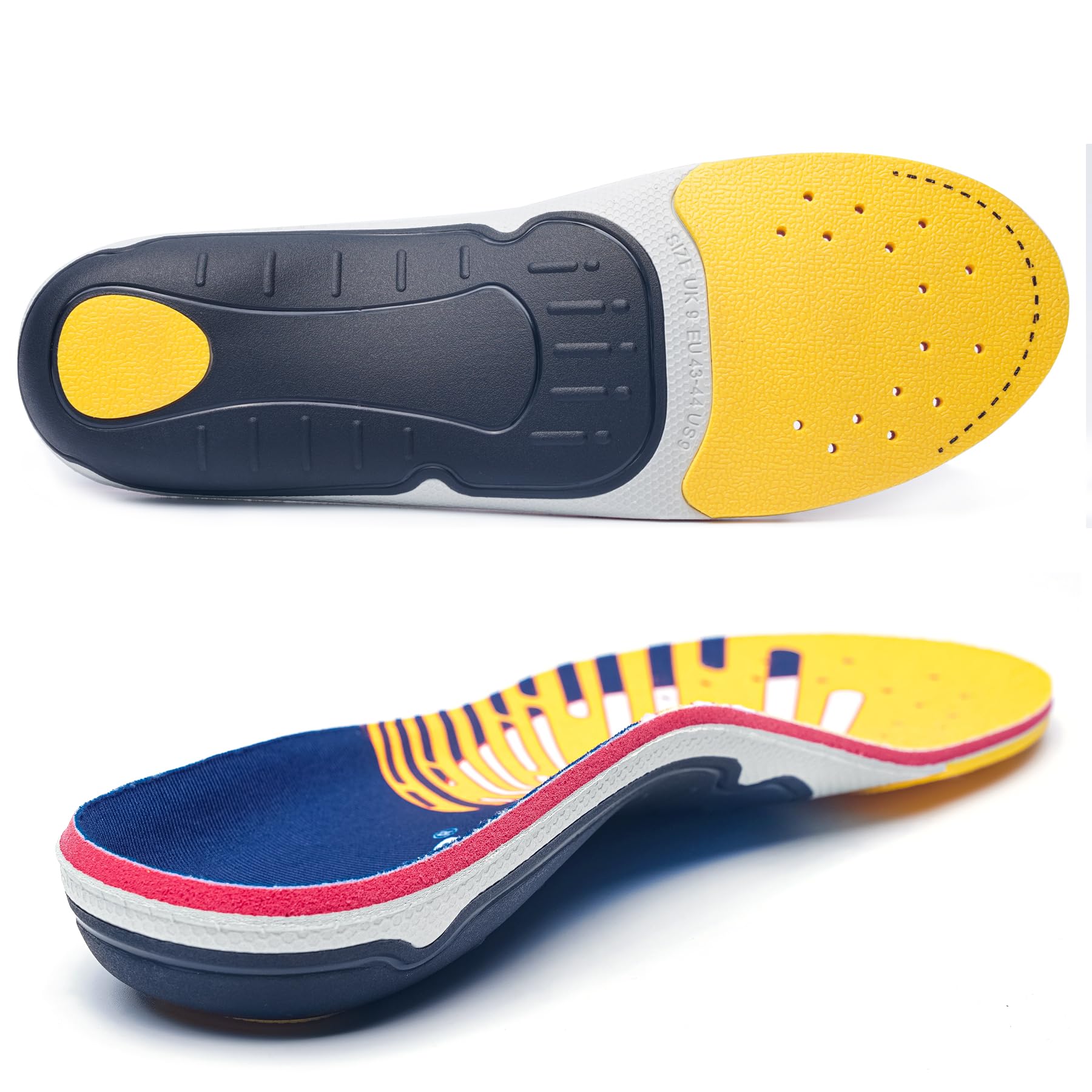 Archepaid plantar fasciitis relief arch inserts provide all-day comfort and support.