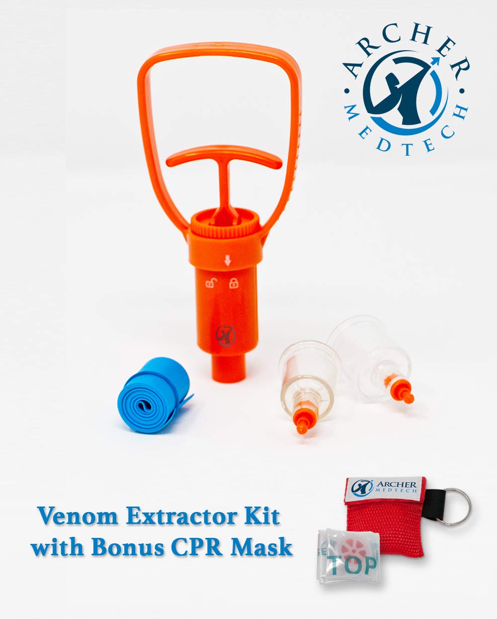 Archer MedTech Ven-Ex lightweight travel companion for car, bag, or backpack.