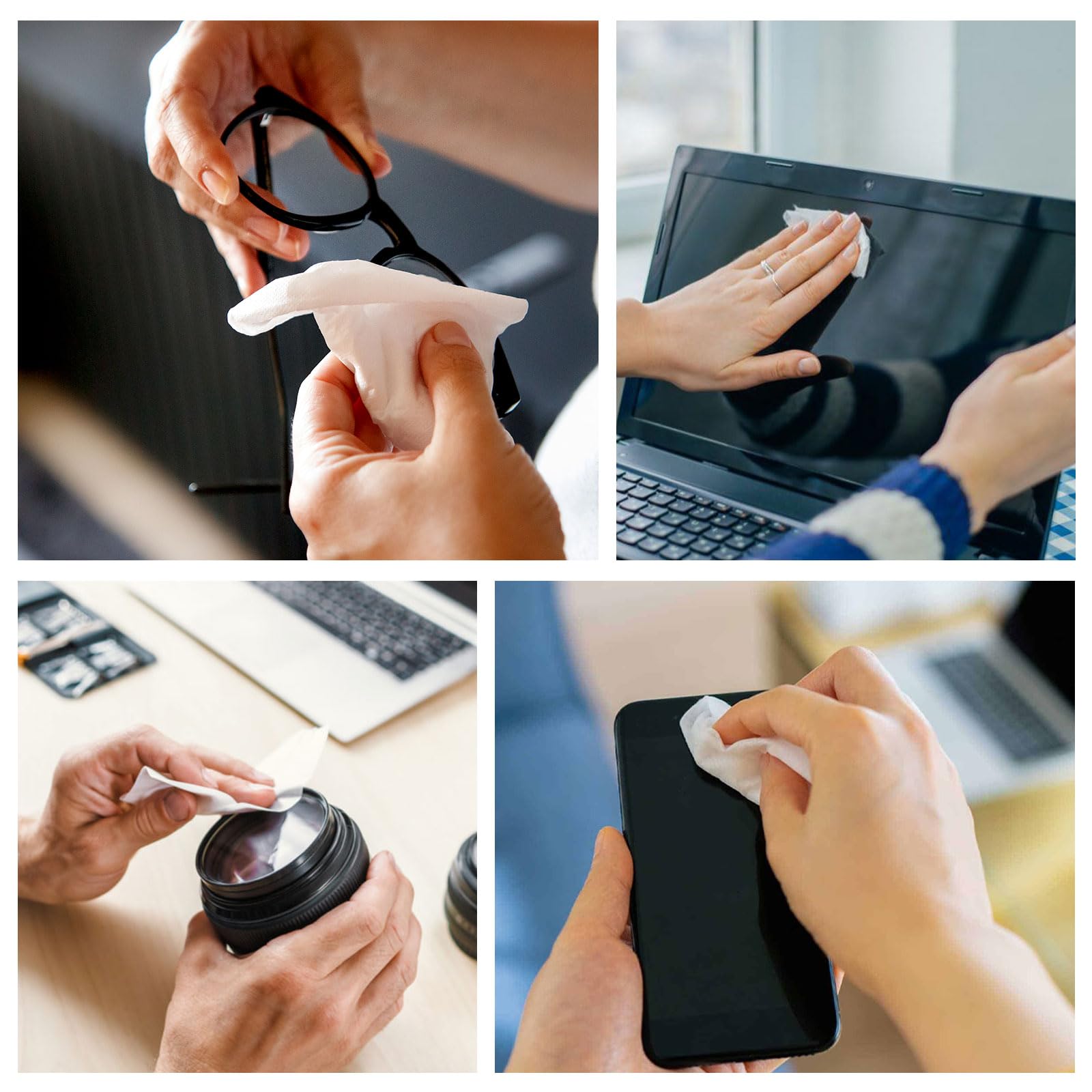 ARCHXX travel dispenser wipes provide on-the-go lens cleaning