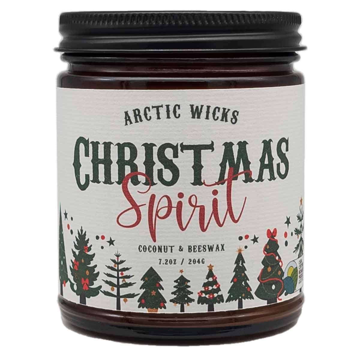 Arctic Wicks USDA biobased candle highlighting eco-friendly materials.