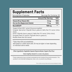Ardocme Advanced Supplement packaging with storage guidance for freshness