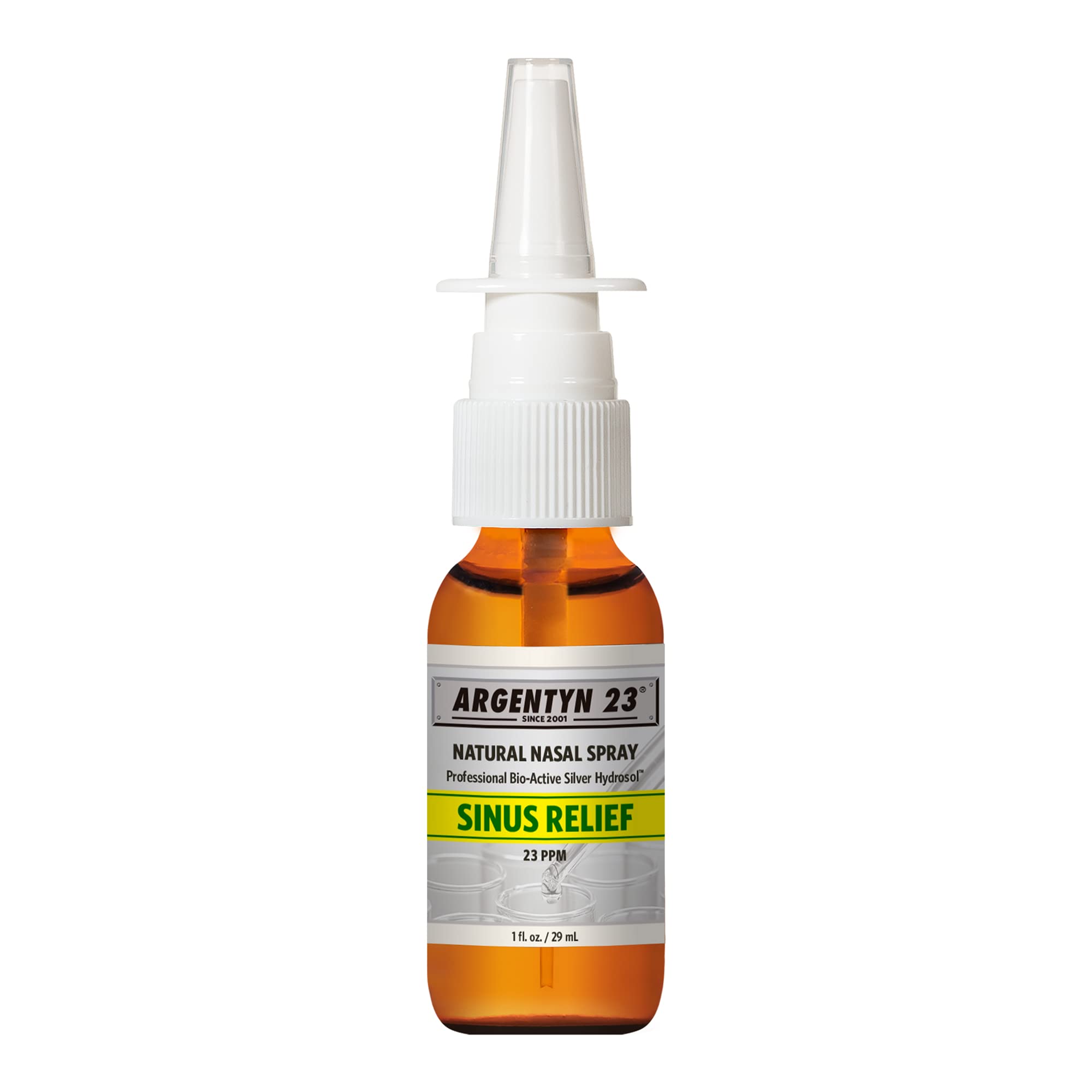 Argentyn 23 sinus relief bottle for daily nasal use