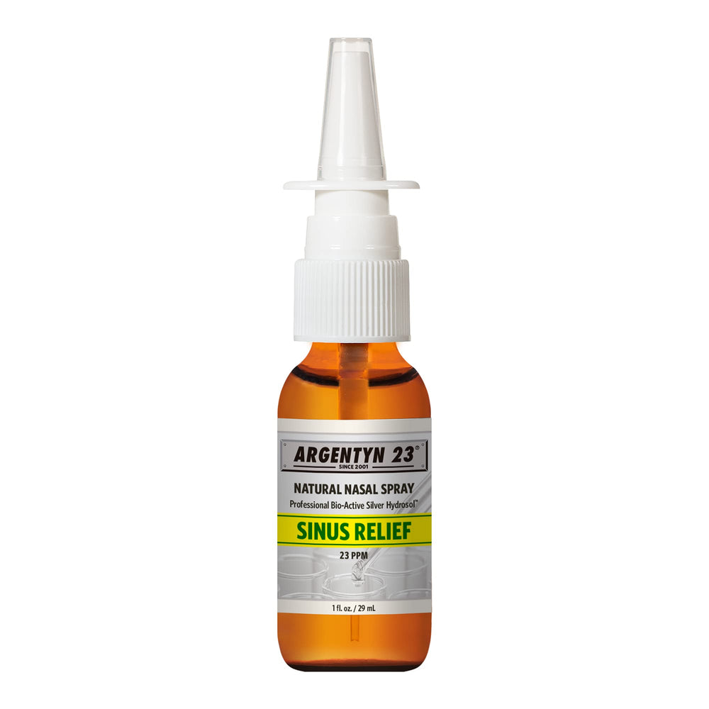 Argentyn 23 sinus relief bottle for daily nasal use