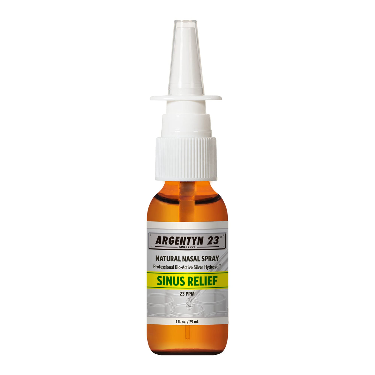 Argentyn 23 sinus relief bottle for daily nasal use