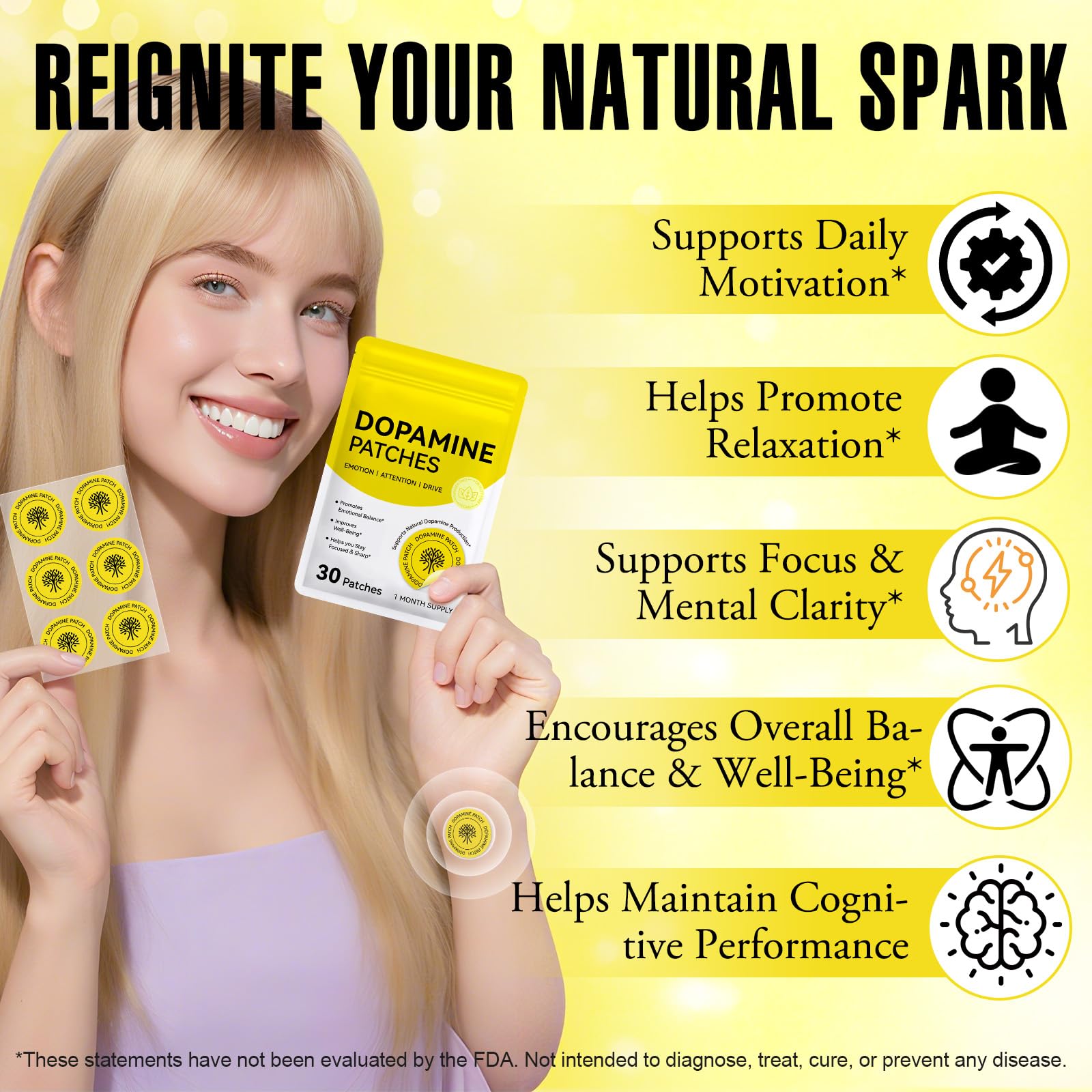 Close-up of Arkture patch texture and adhesive.