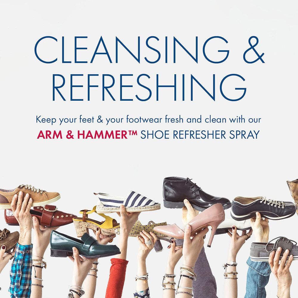 Arm & Hammer Shoe Refresher Spray for boots eliminates stubborn odors.