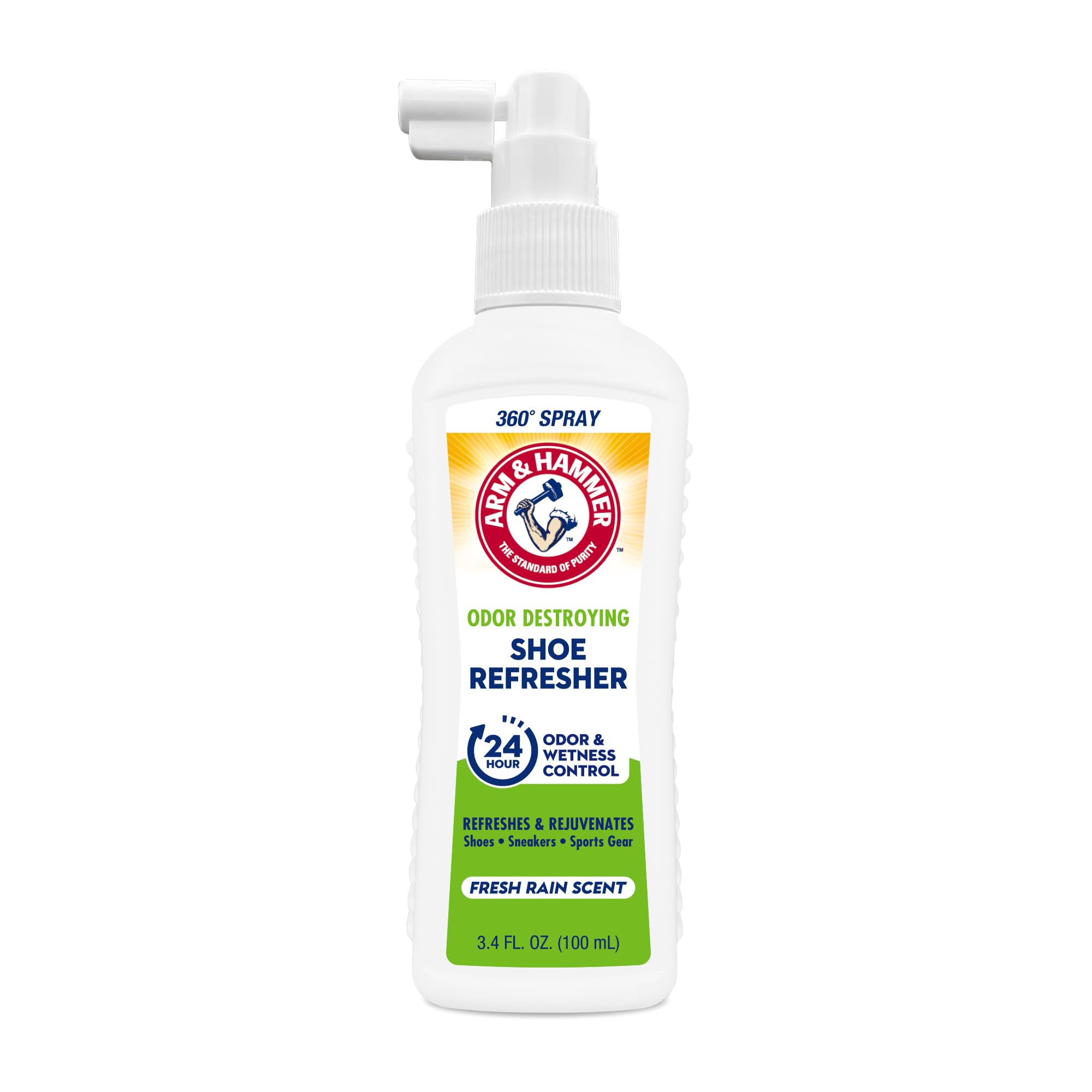 Arm & Hammer Refrescar zapatos 360°: llega a rincones para frescura duradera.