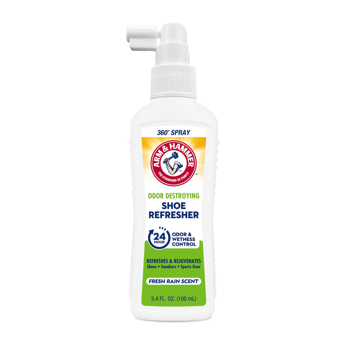Arm & Hammer Refrescar zapatos 360°: llega a rincones para frescura duradera.