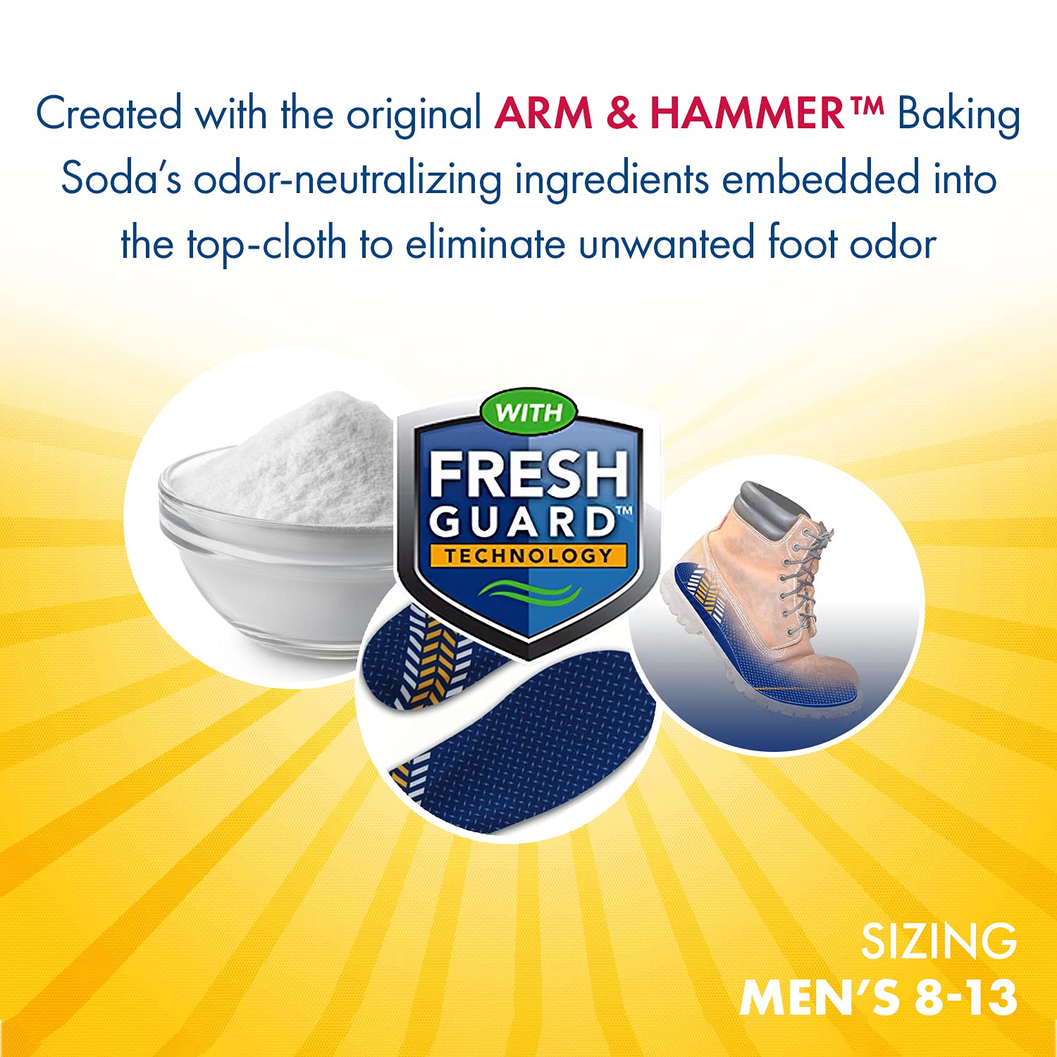 Arm & Hammer trim-to-fit design allows easy customization for a perfect fit