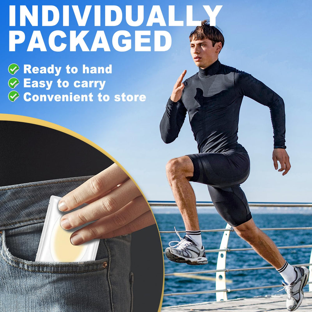 Arme empaque individual de 50 unidades para bolso o gimnasio.