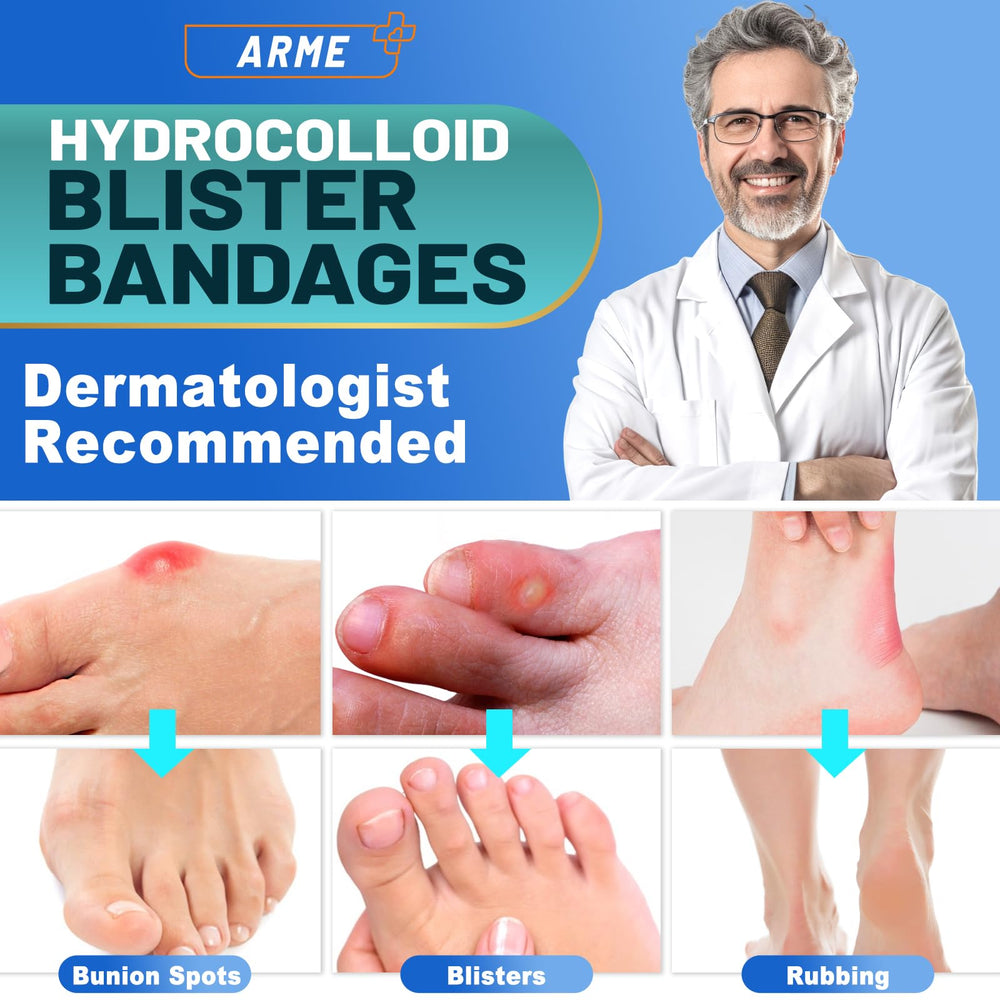 Arme tejido hidrocoloide absorbe líquidos para un uso cómodo.