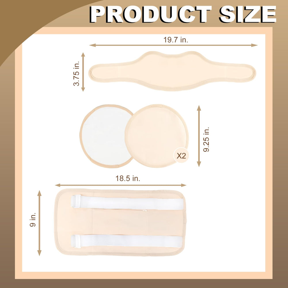 ARMINACO Castor Oil Pack Wrap reusable compress kit is machine-washable