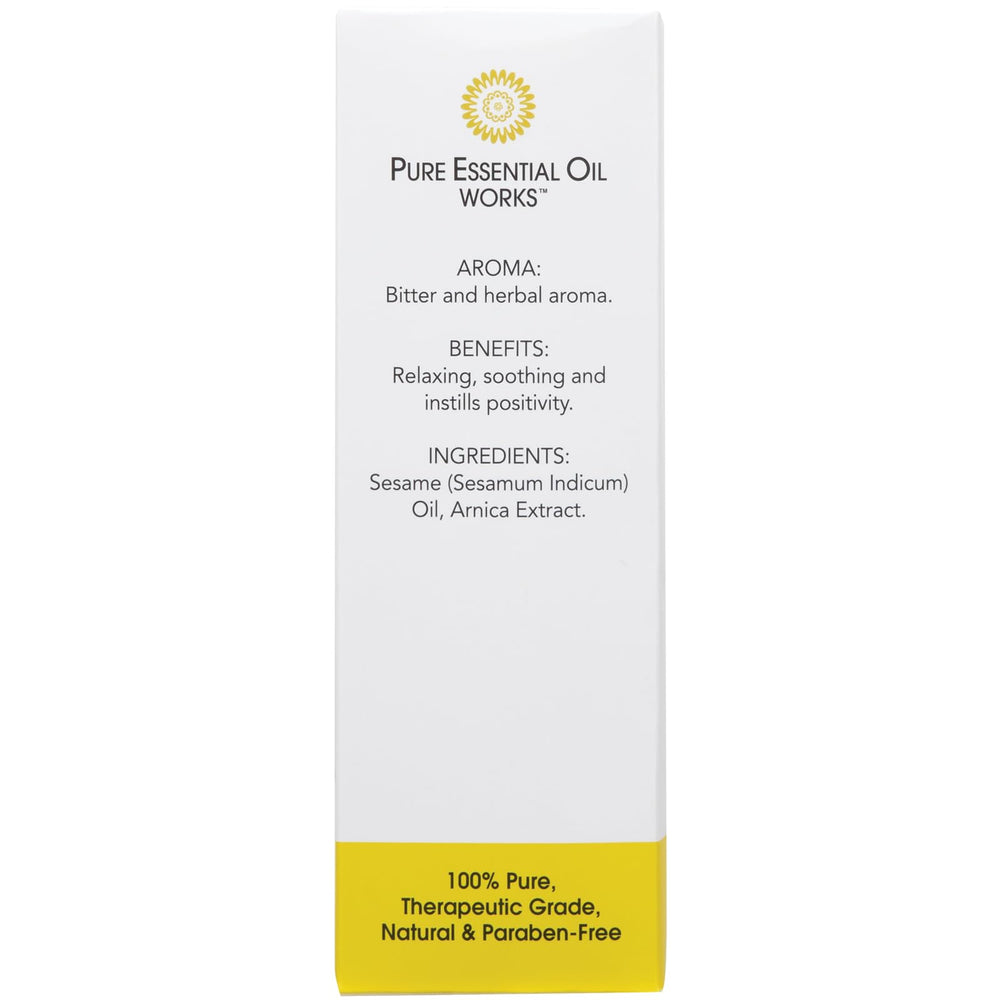 Arnica Oil diluted in a blend for massage application.