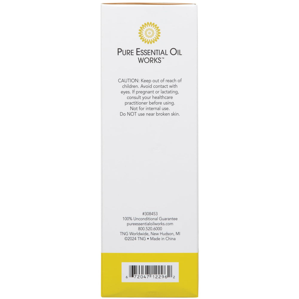 8 oz Arnica Oil bottle with natural aroma hint.