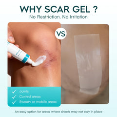 Aroamas Scar Gel box packaging with clean branding