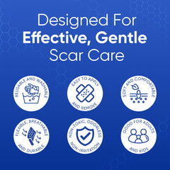 Aroamas Scar silicone sheet close-up highlighting medical-grade silicone