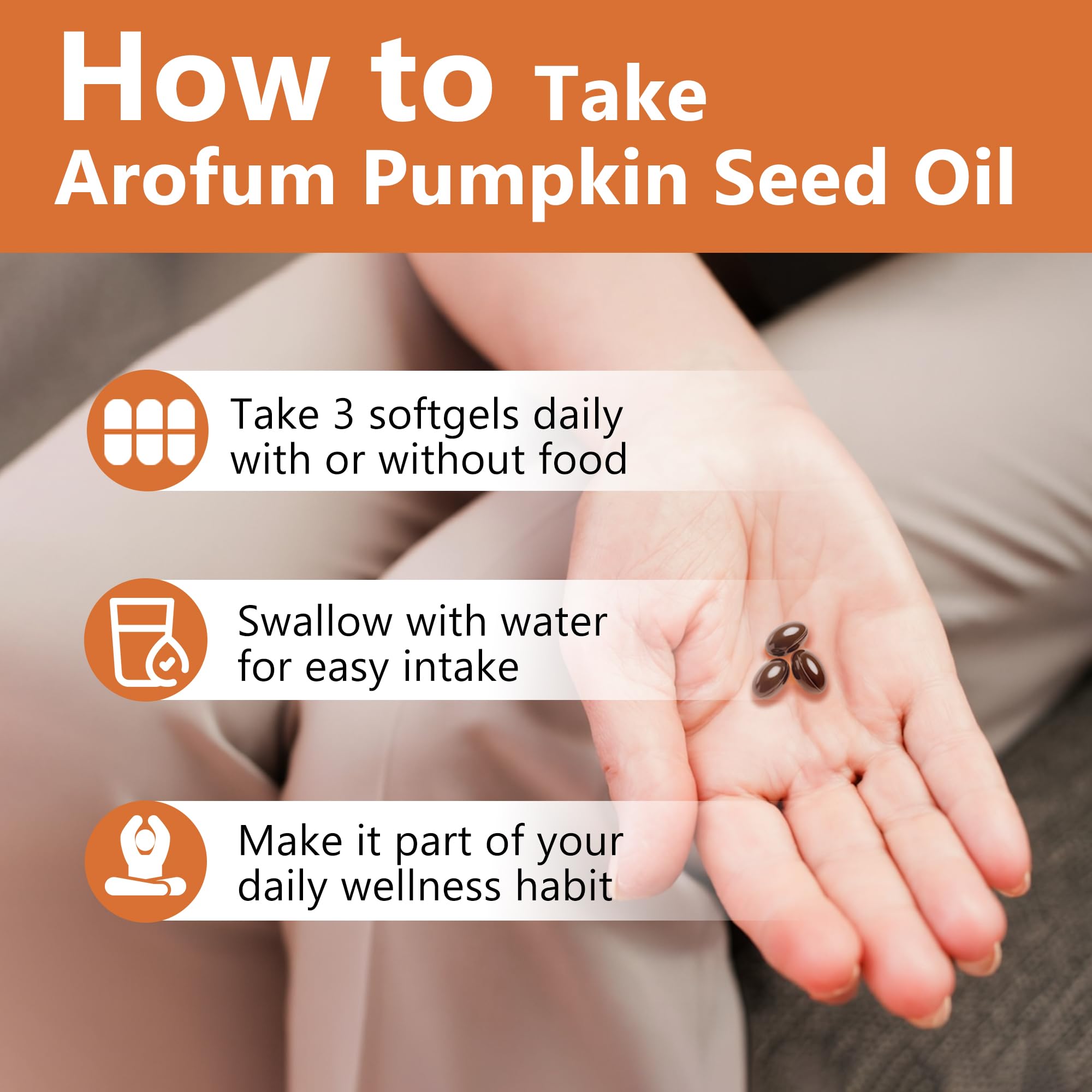 Arofum gluten free plant based capsules suitable for sensitive diets.