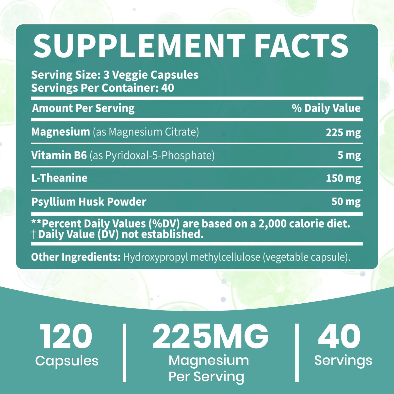 Arofum bottle showing dosage for consistent daily use.