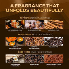 AROMA COUNTRY Pumpkin Spice diffuser oil in diffuser unit for inviting scent