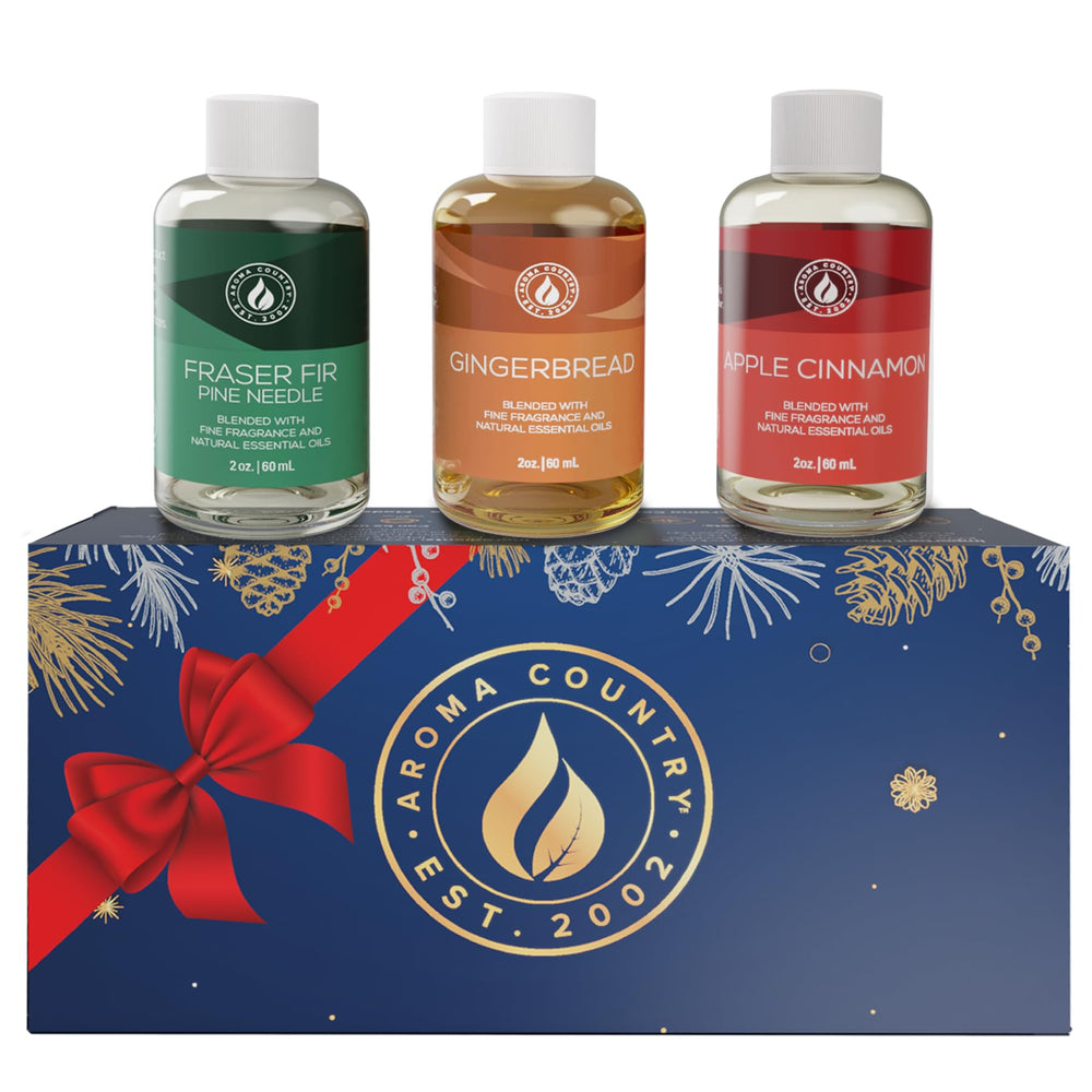 AROMA COUNTRY Winter Scent Gift Set box – ideal holiday gift for cozy spaces.