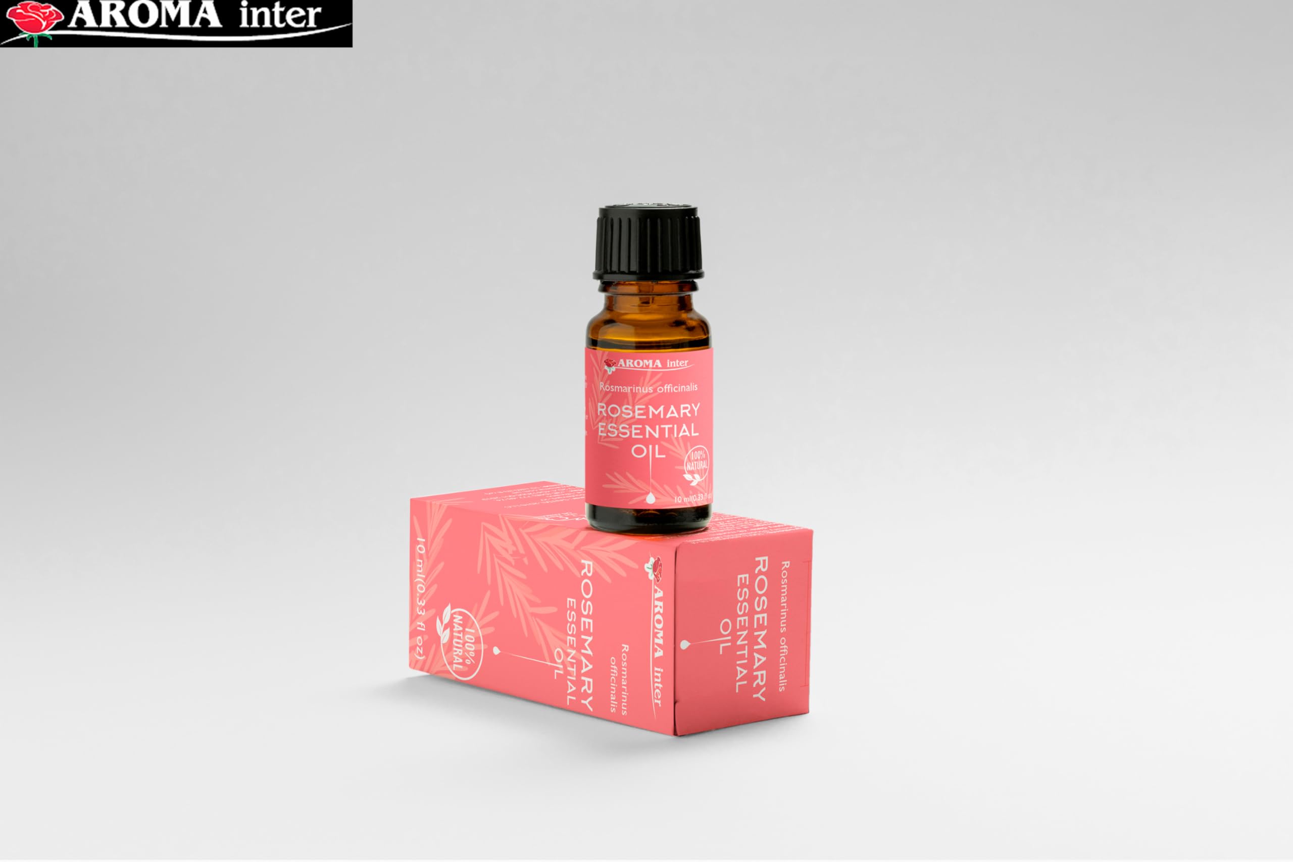 AROMA INTER Gift box showcases a premium six-pack oil set.