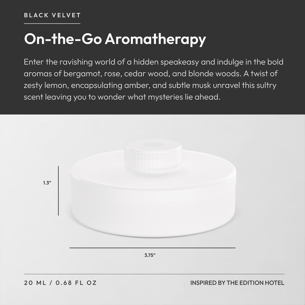 A Aroma360 car diffuser with USB plug for effortless in-car aroma setup.
